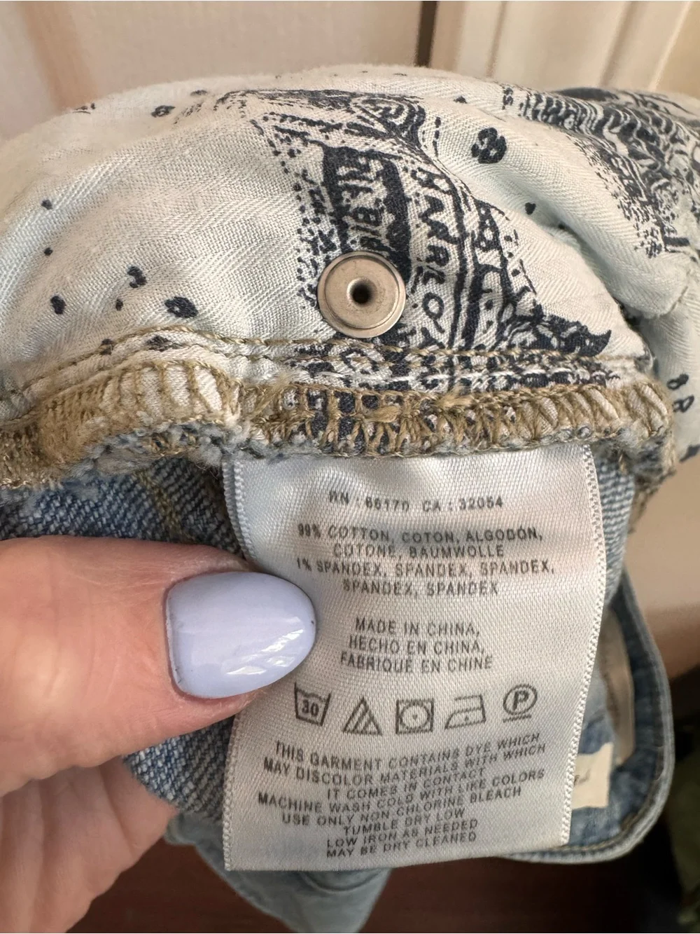 PILCRO • ANTHROPOLOGIE Slim Boyfriend Denim Shorts Size 25 - Picture 6 of 6